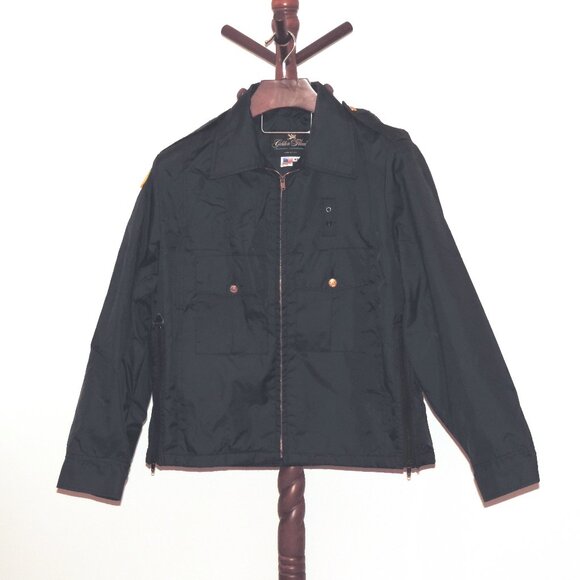 Golden Fleece Uniform Outerwear Jacket Size 42 Lightweight Dark Blue - Picture 1 of 6